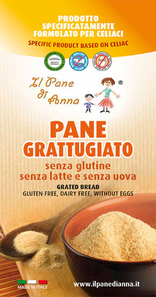 Il Pane di Anna Gluten-Free Bread Crumbs, 17.64 oz | 500g - Image 3